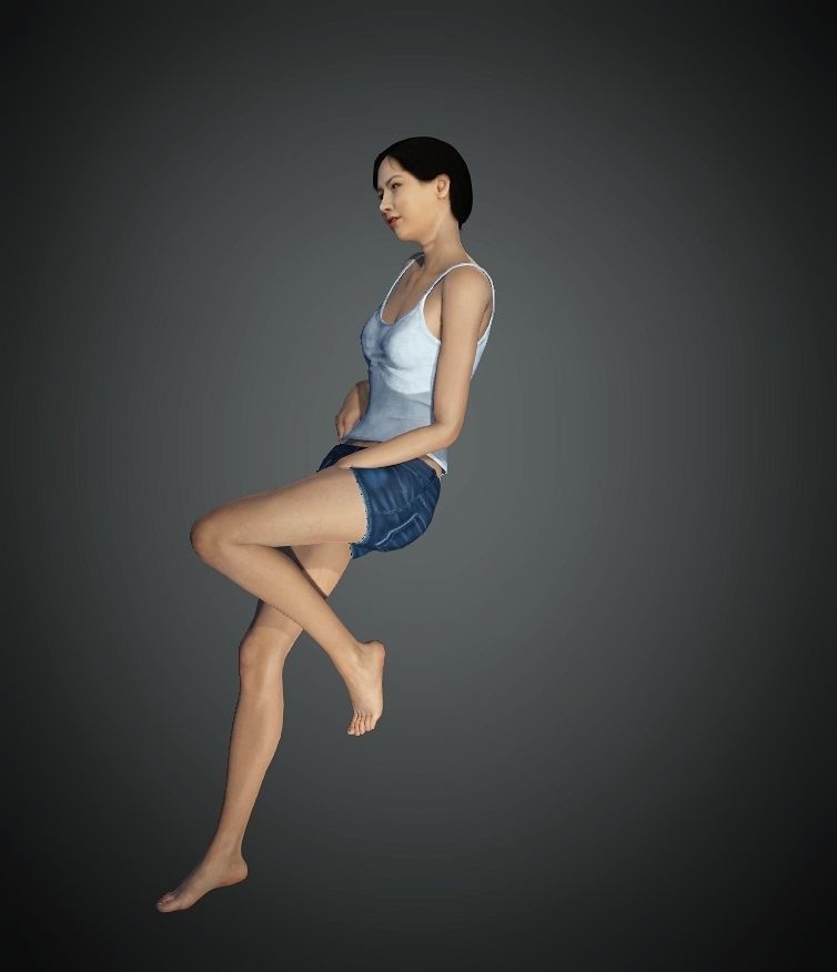 Unity Digital Human HS015 Free 3D model_5