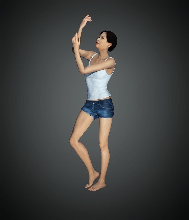 Unity Digital Human HS015 Free 3D model_10