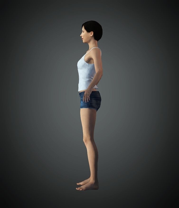 Unity Digital Human HS015 Free 3D model_2