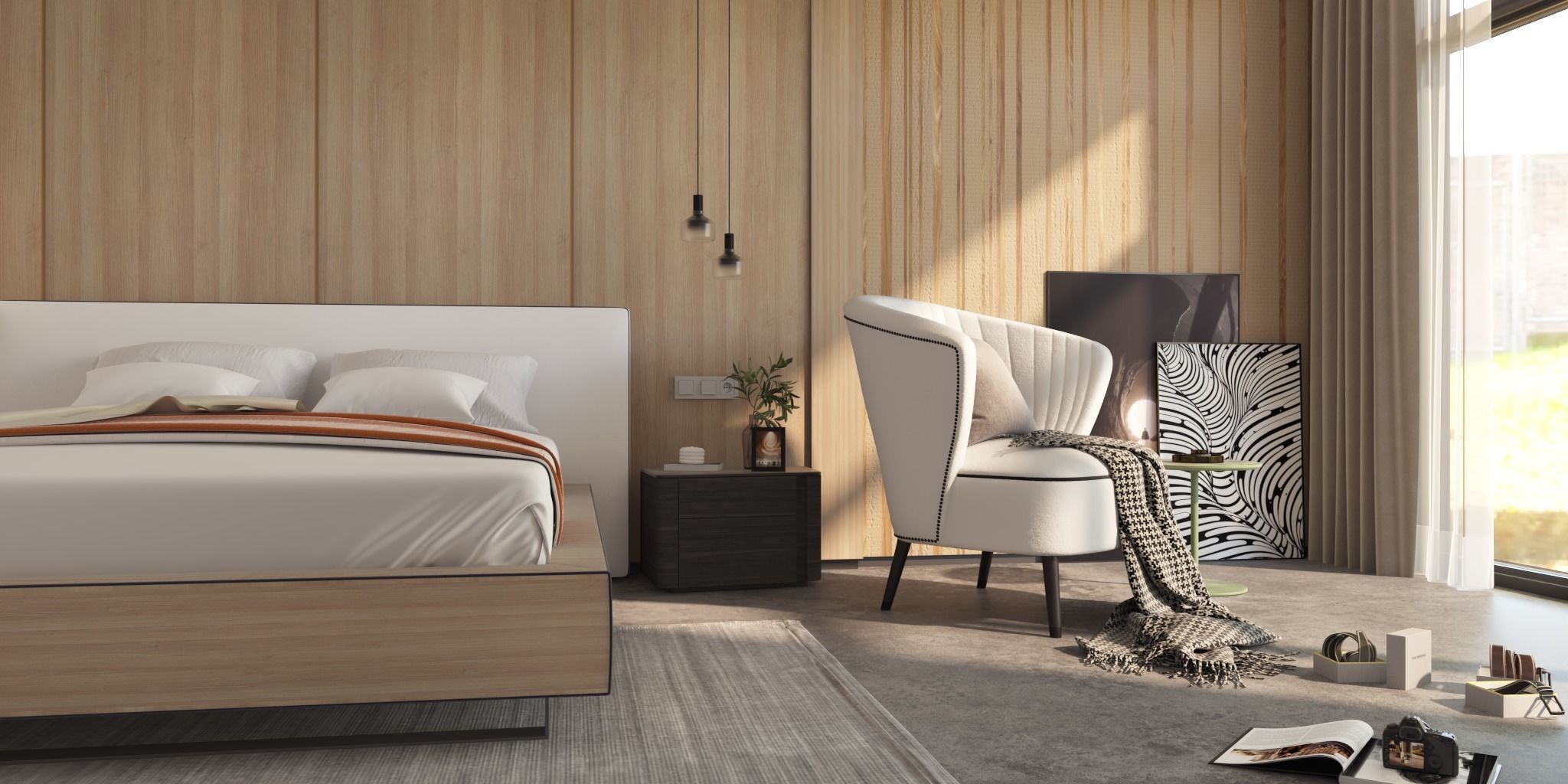 First Bedroom 3D model 3D model_2