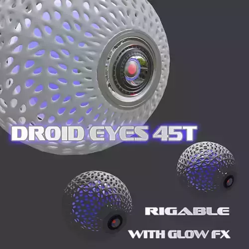 DROID EYE 45T 3D model