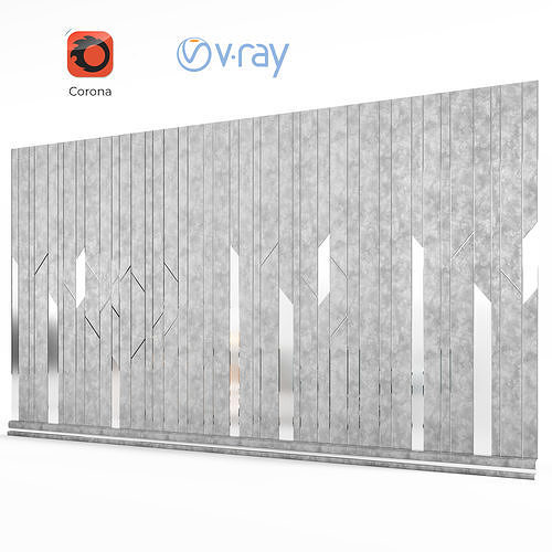 Venix Decorative Wall Free 3D model