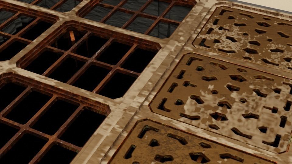 Jabbas Throne Room - Set 1 - Rancor Pit 1-6 scale Hottoys Free 3D print model_4