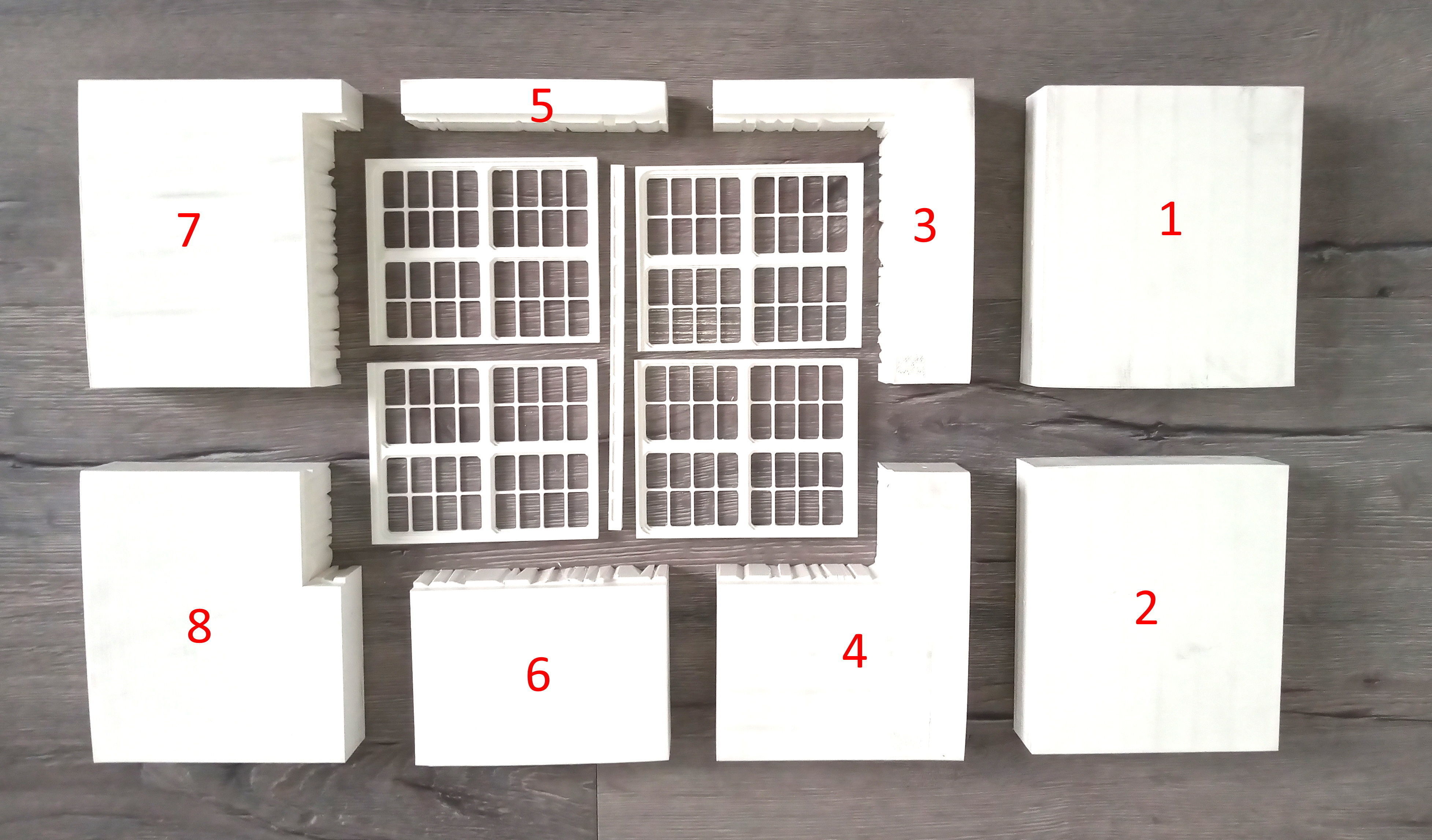 Jabbas Throne Room - Set 1 - Rancor Pit 1-6 scale Hottoys Free 3D print model_7