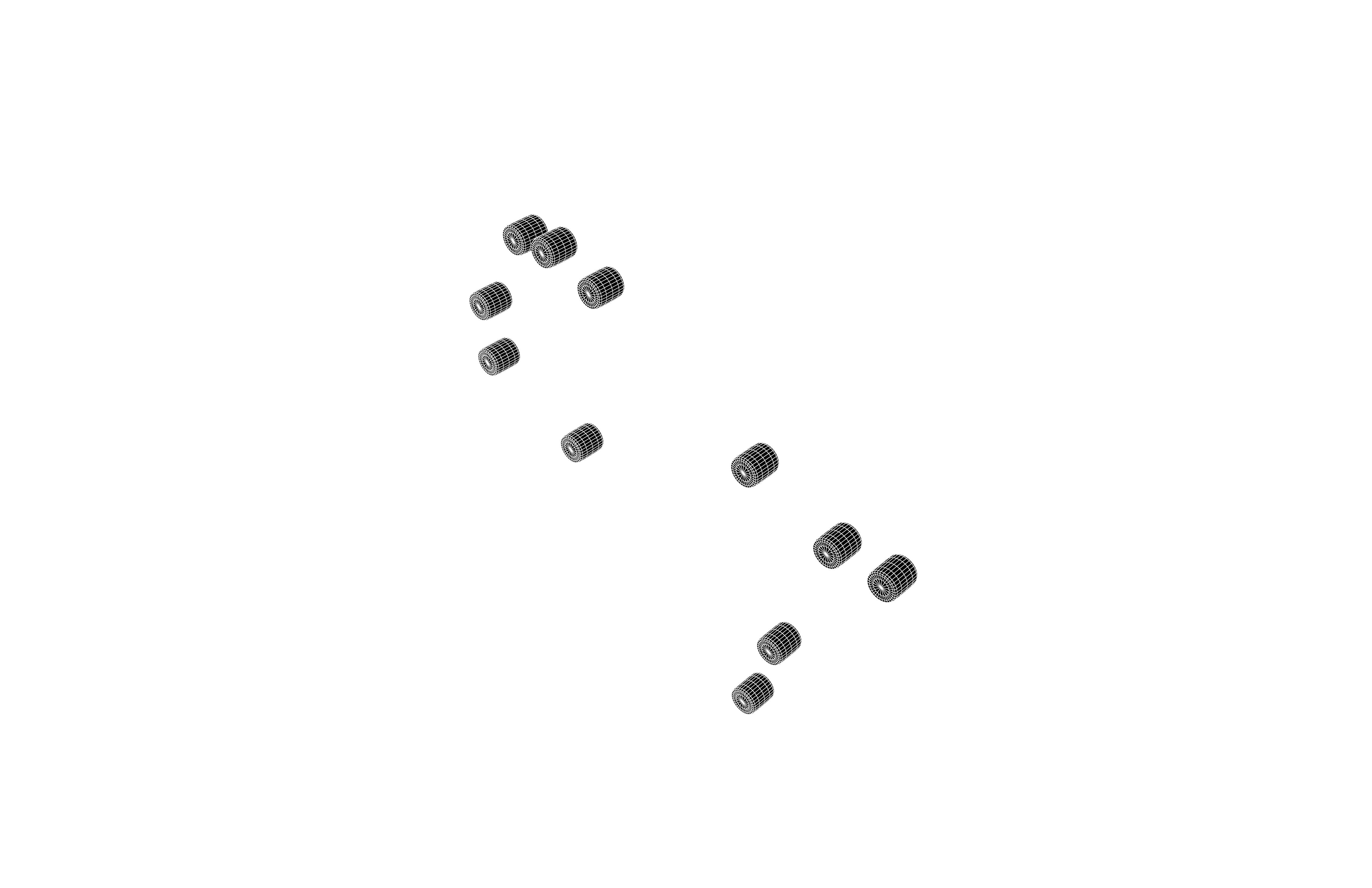 Gemini v4 001 Low-poly 3D model_6