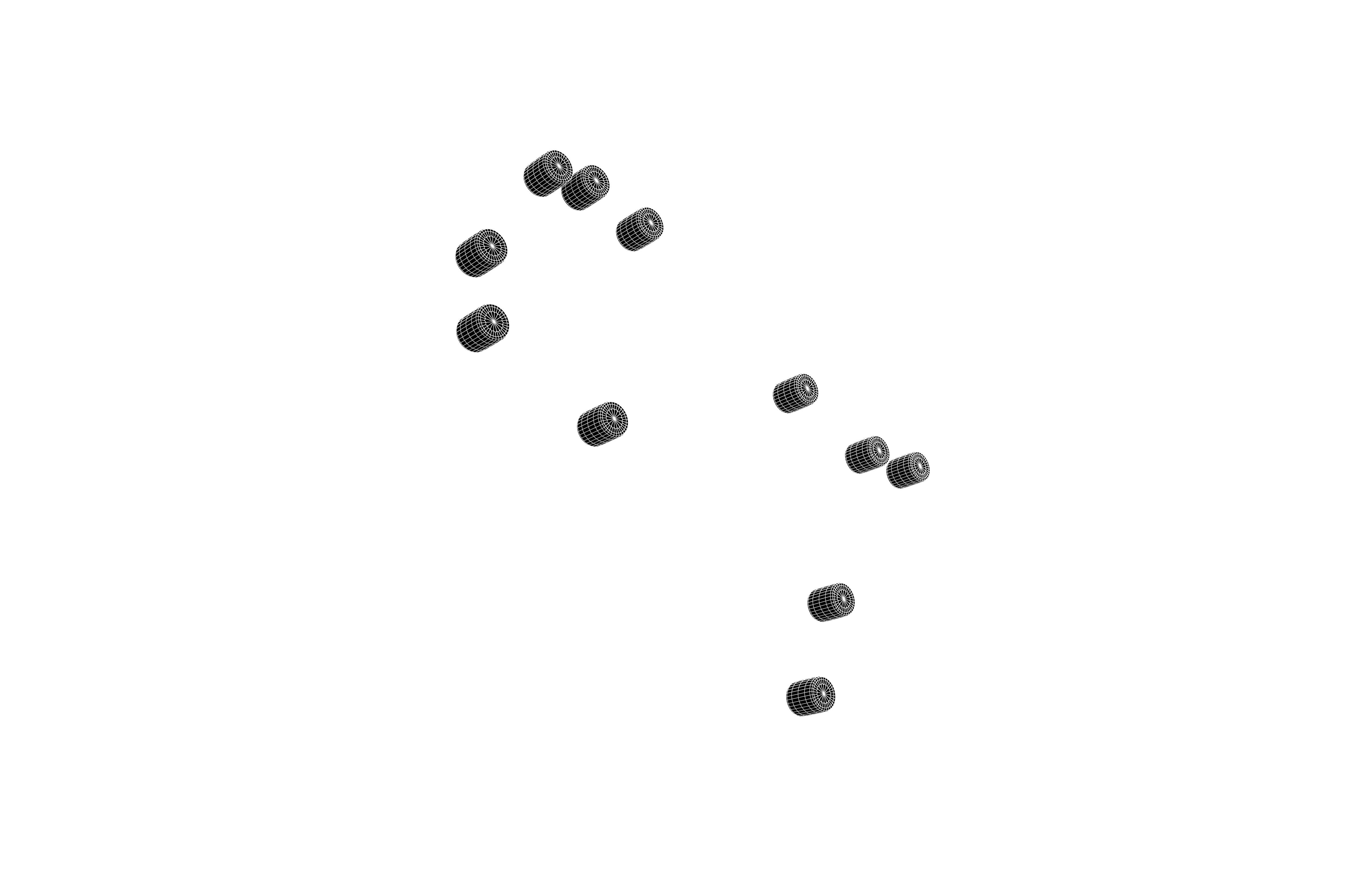 Gemini v4 001 Low-poly 3D model_7