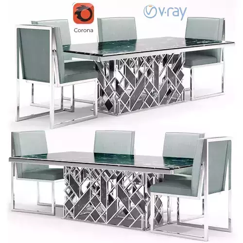 Venix Dining Table 3D model