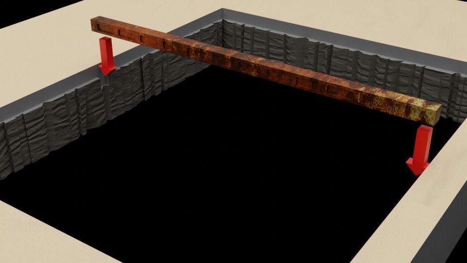 Jabbas Throne Room - Set 1 - Rancor Pit  1-12 scale Blackseries  Free 3D print model_16