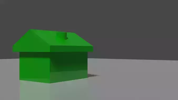 Monopoly House - 3d printable Free 3D model