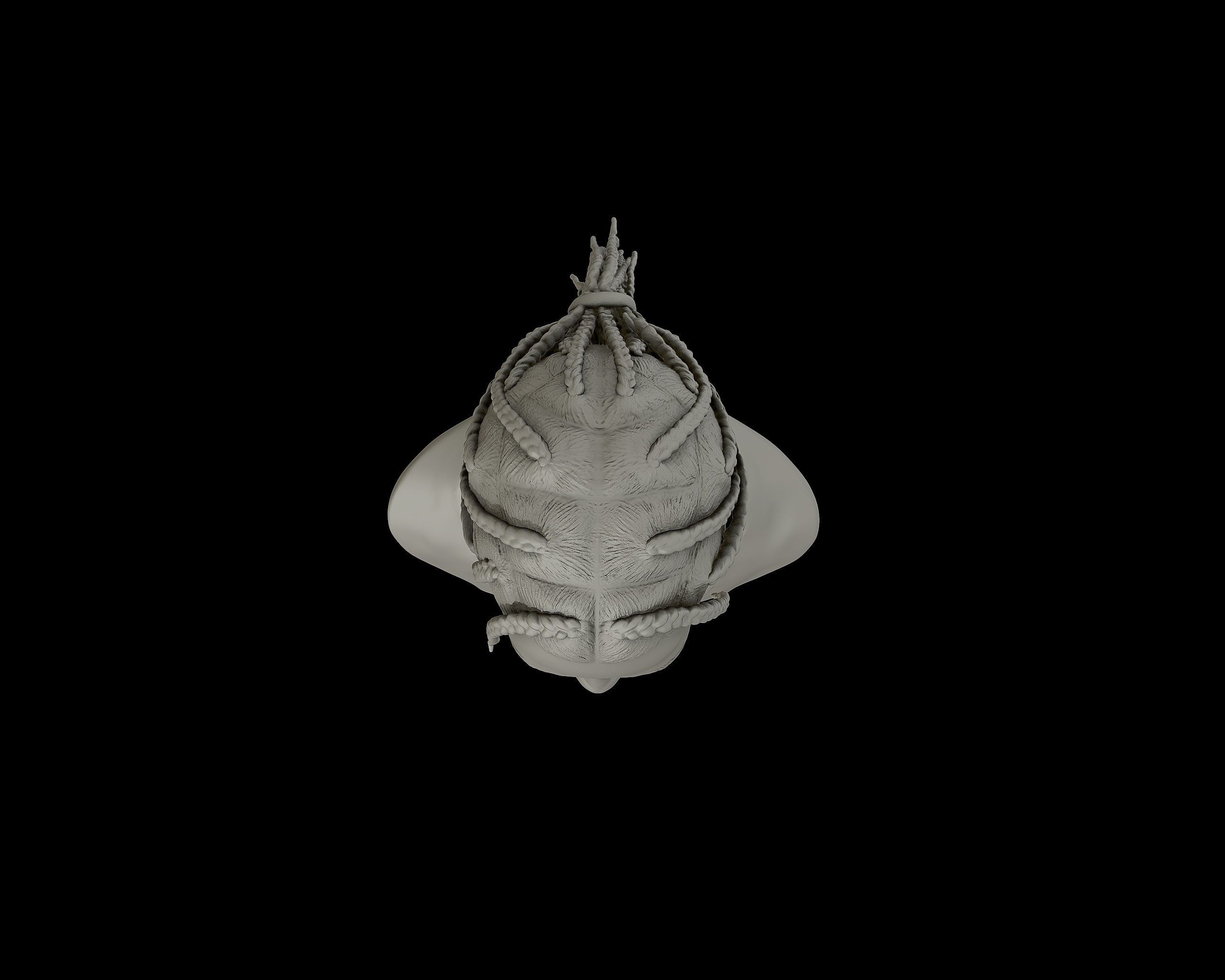 ASAP Rocky Portrait sculpture 3D print model_18