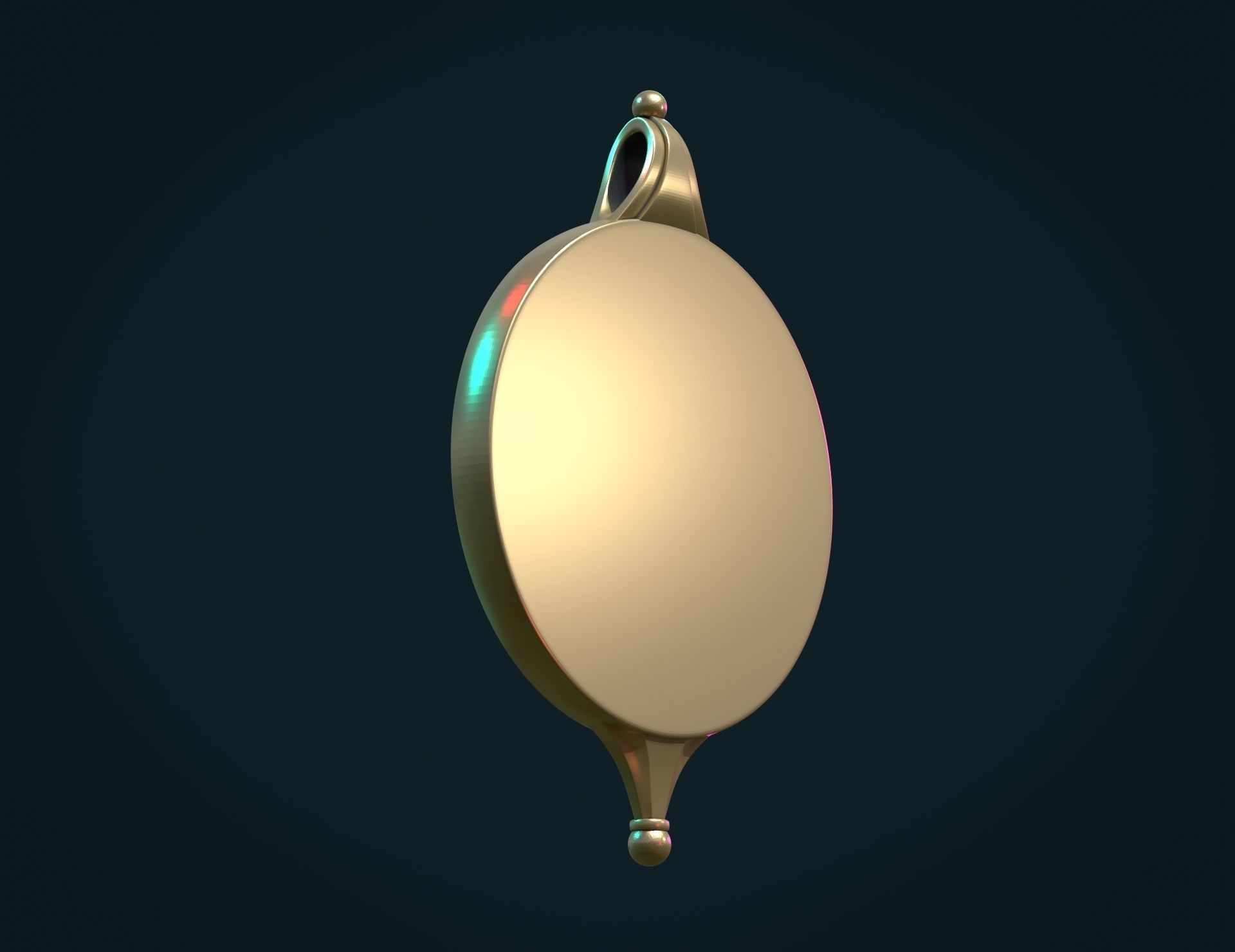 Abstract Magic Pendant 3D print model_10