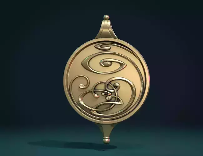 Abstract Magic Pendant