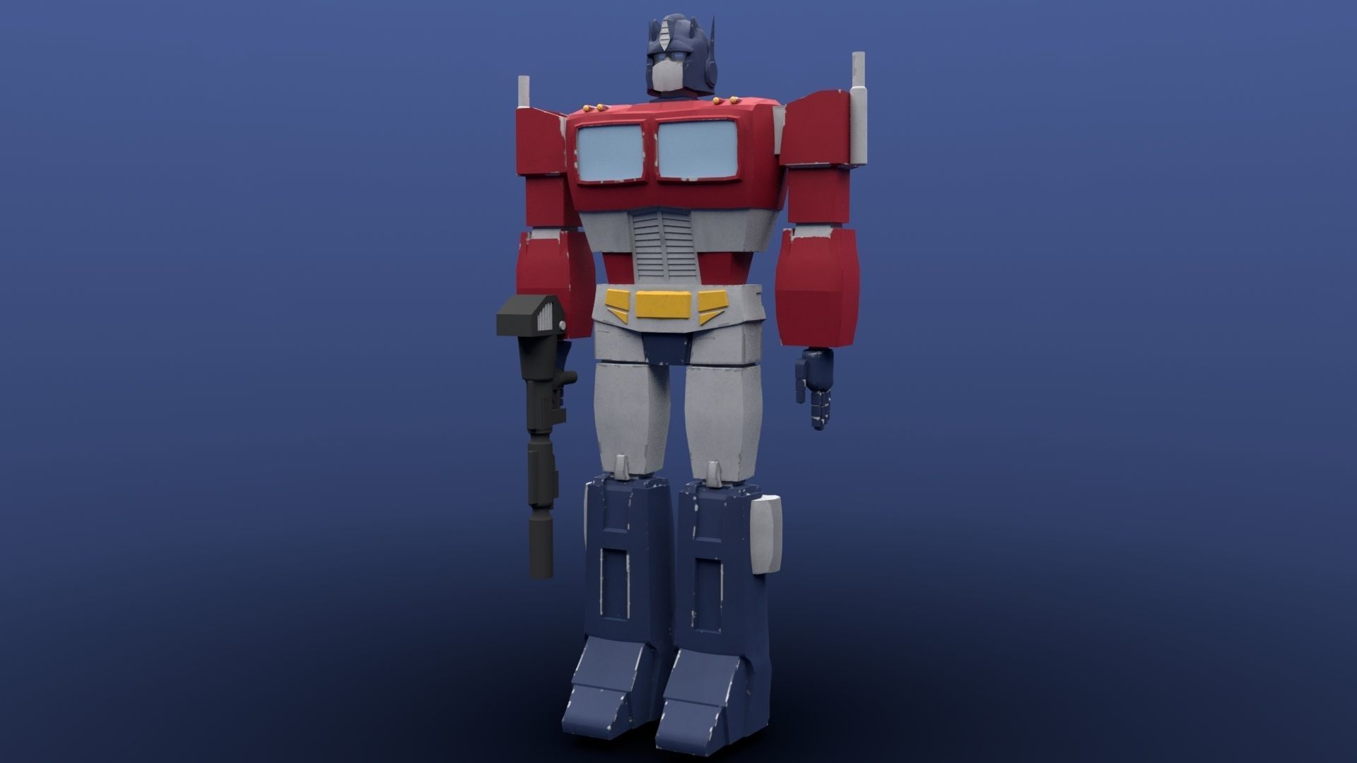 Optimus Prime 3D model_1