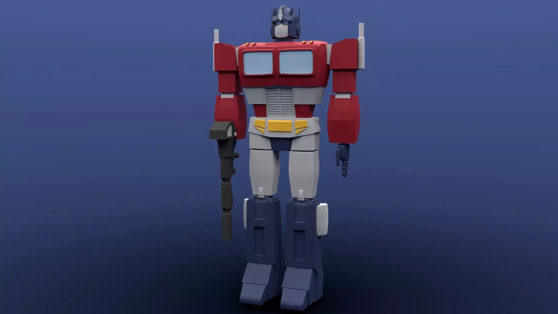Optimus Prime 3D model_0