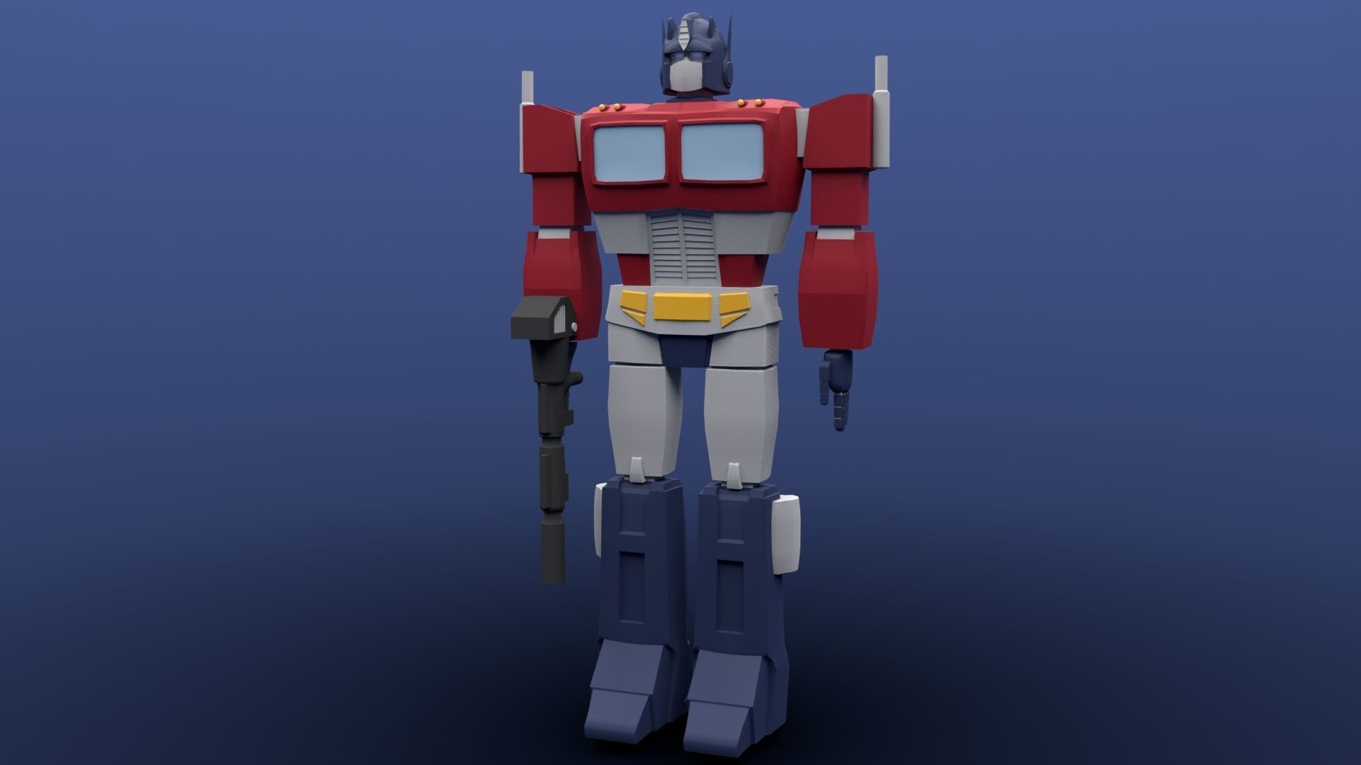 Primc Obj Optimus Prime 3D model | CGTrader
