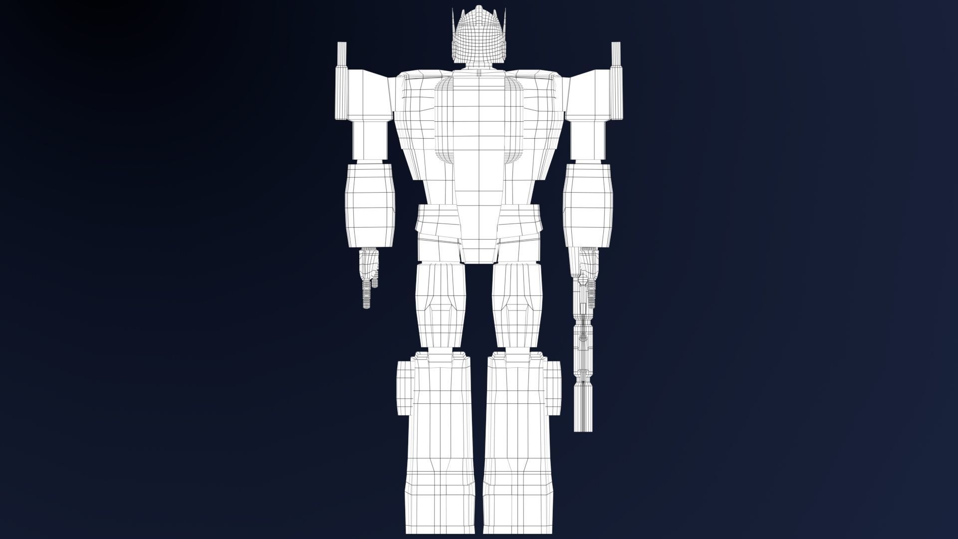 Optimus Prime 3D model_10