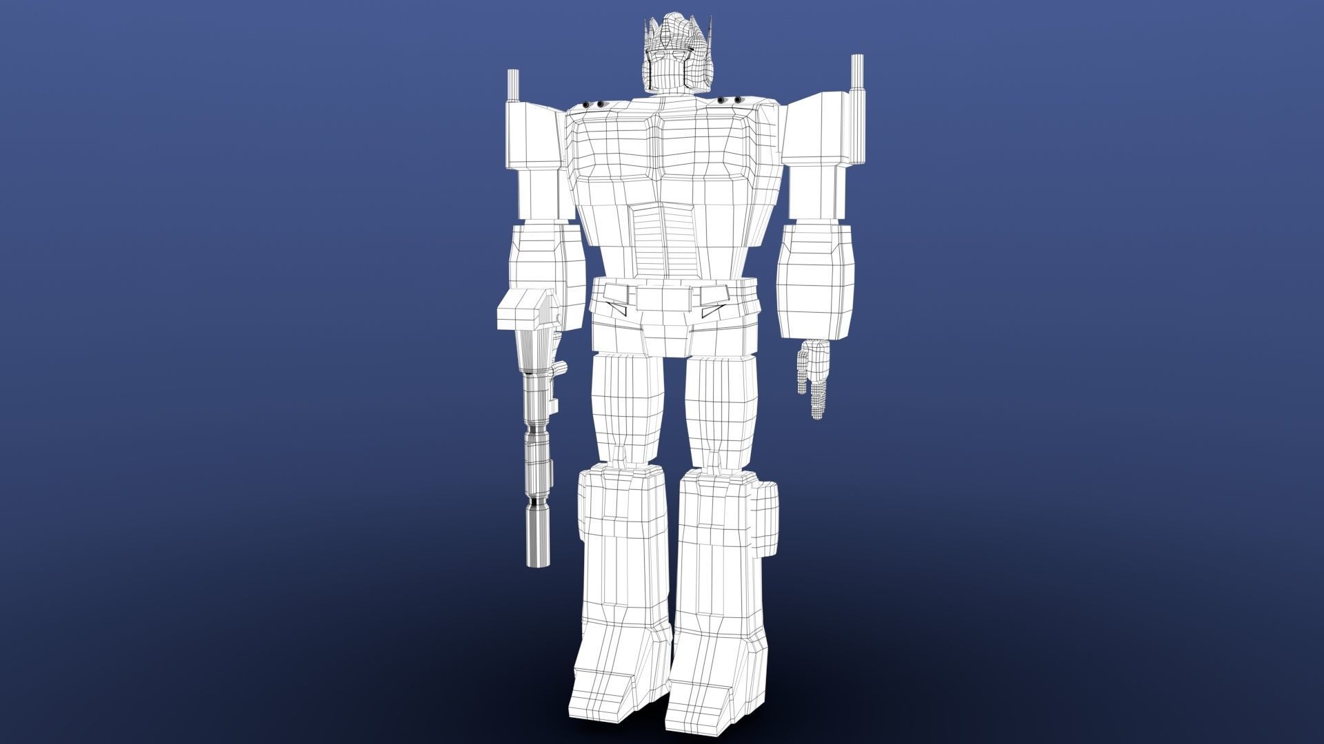 Optimus Prime 3D model_6