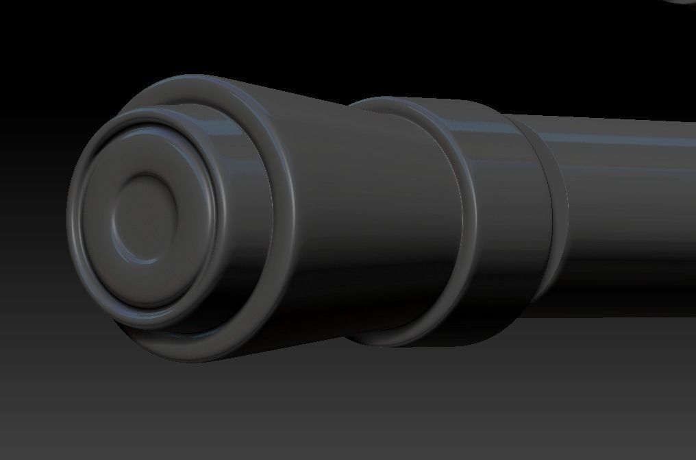 The Mandalorian Beskar spear from the Tv show 3d printable 3D print model_20