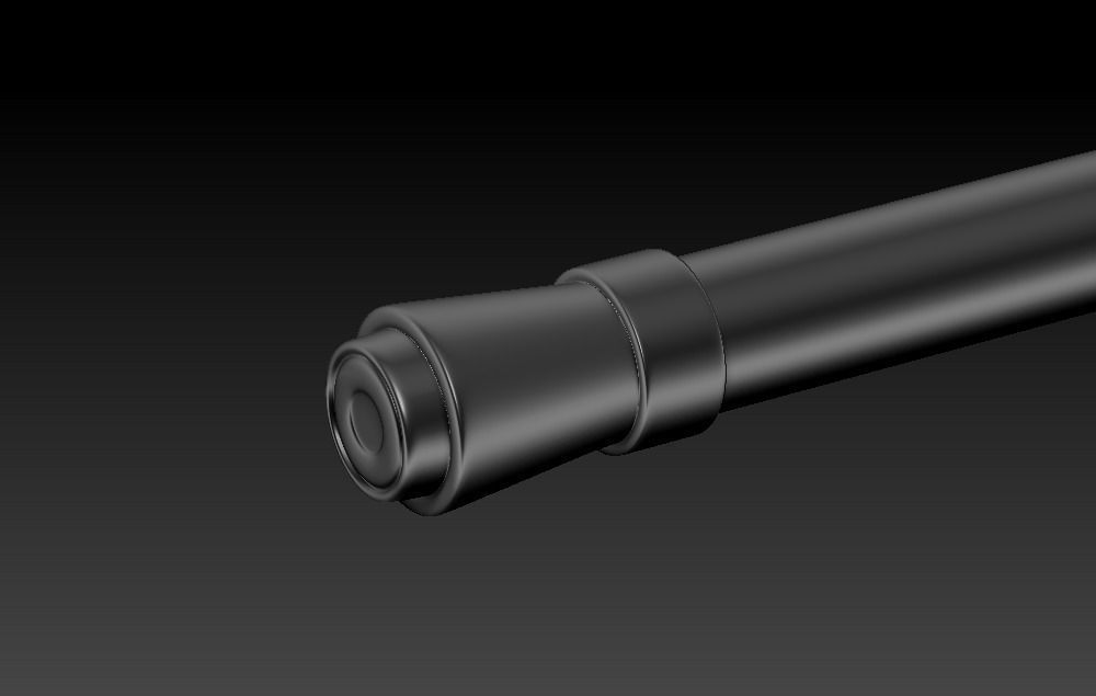 The Mandalorian Beskar spear from the Tv show 3d printable 3D print model_13