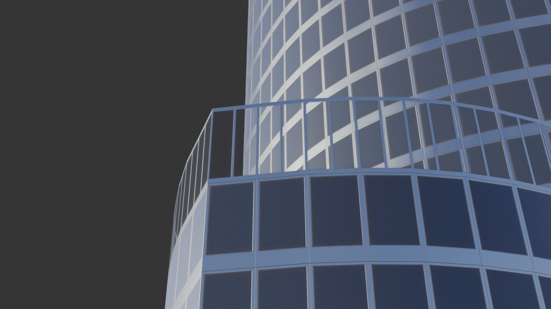 Burj Khalifa Low-poly 3D model_11