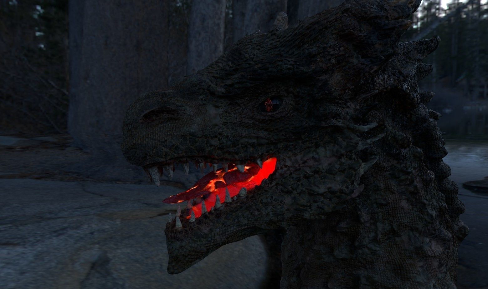 Dragon Young Blood Low-poly 3D model_3