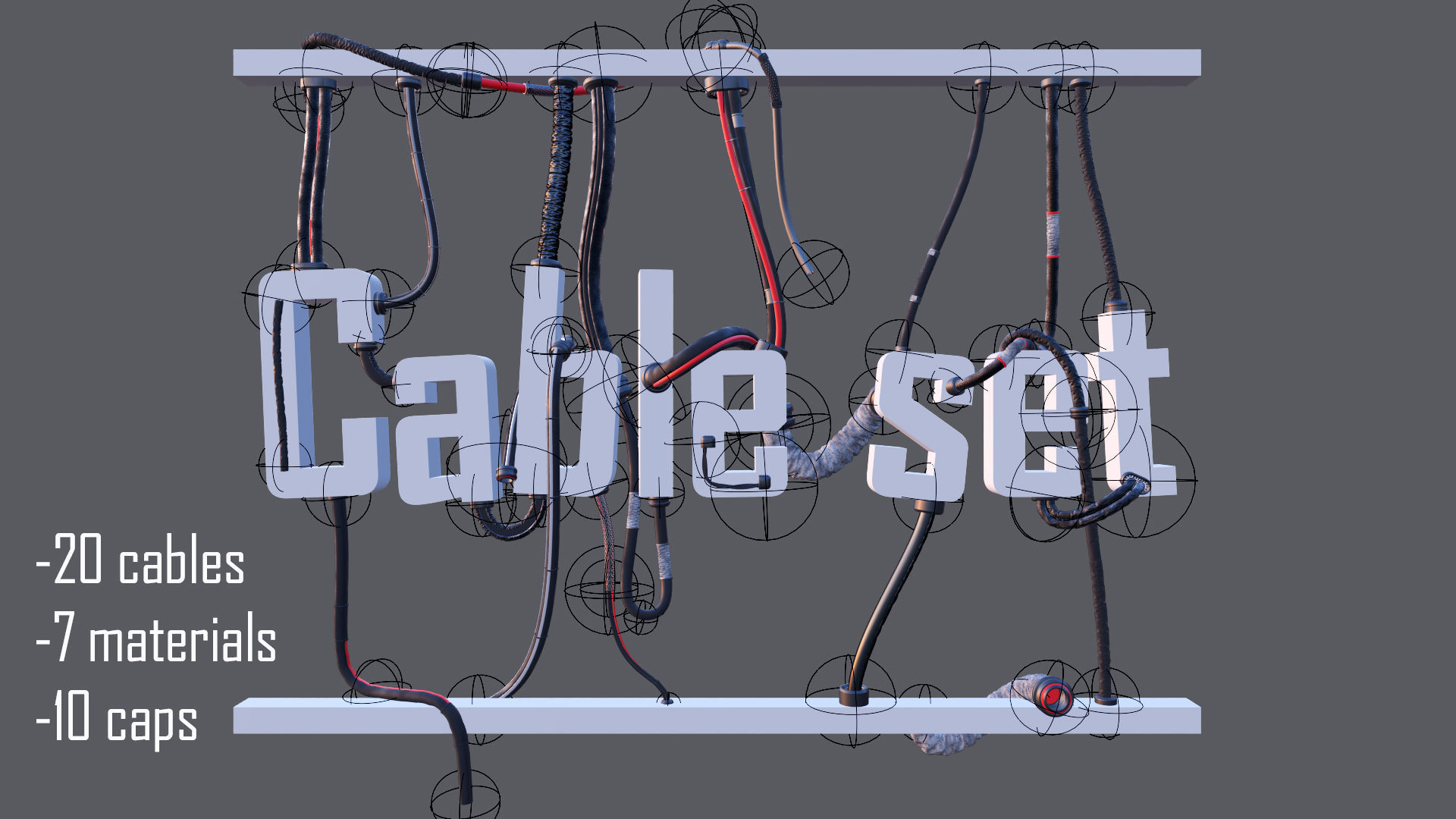 cable set 01 3D model_3