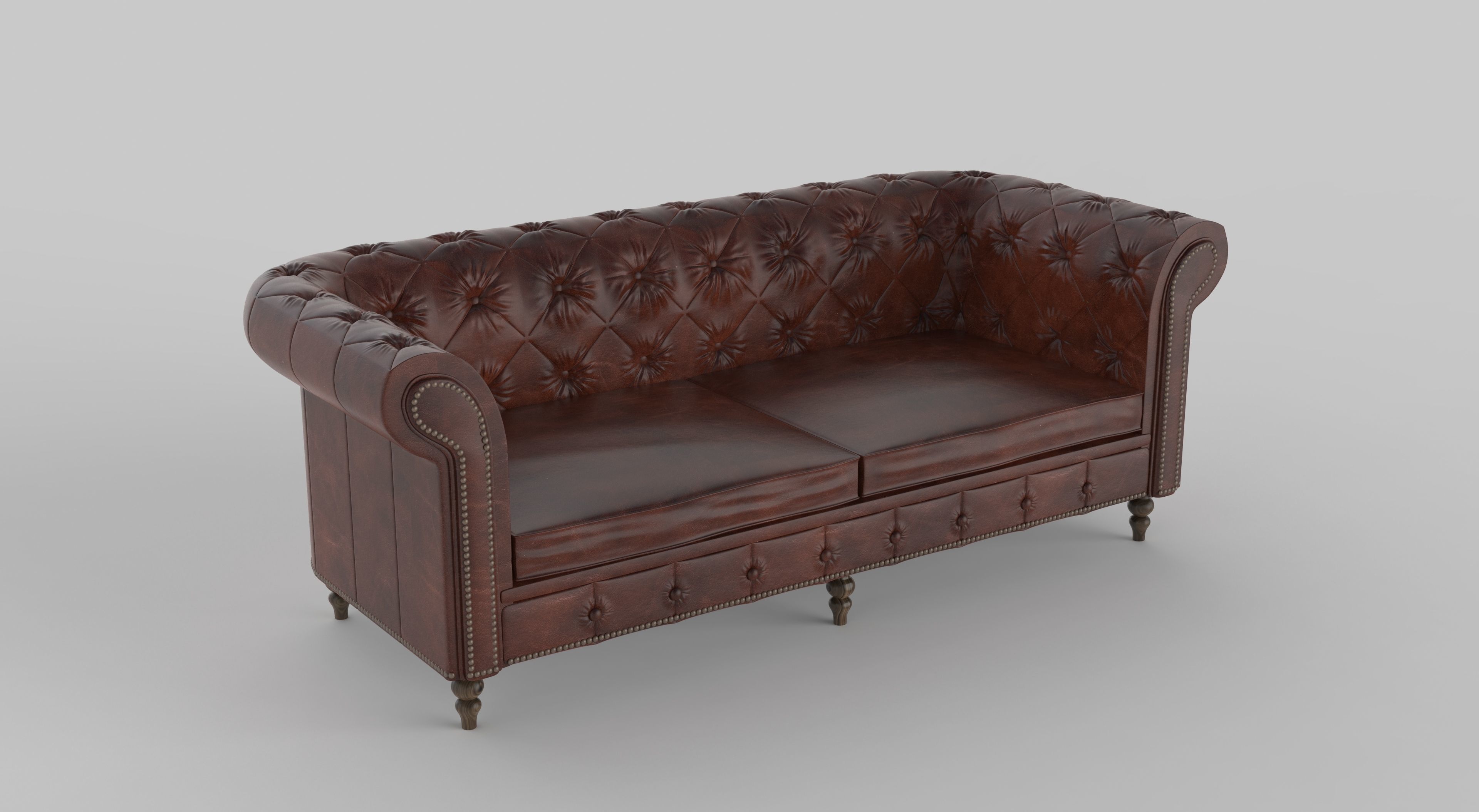 Chesterfield Sofa 3D model_2
