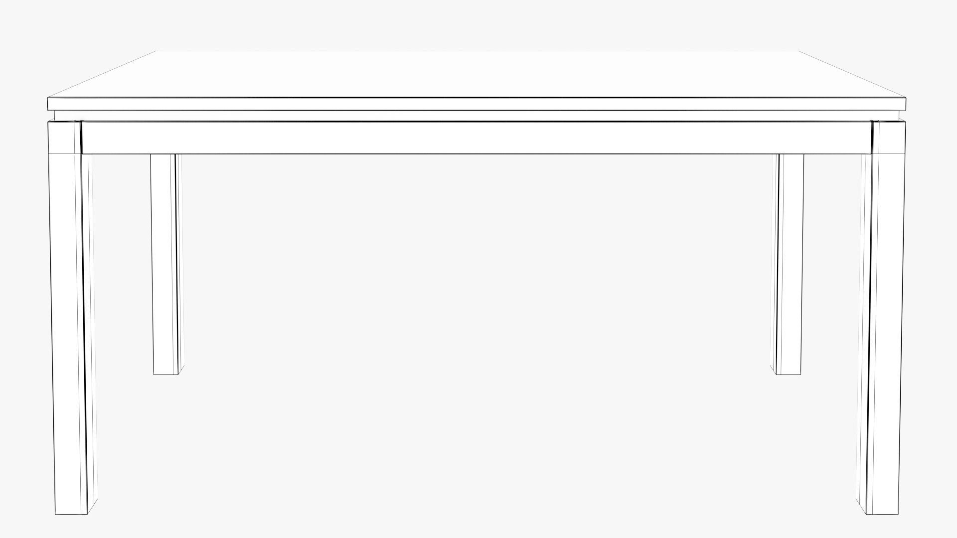 Lamia Dining Table Free 3D model_12