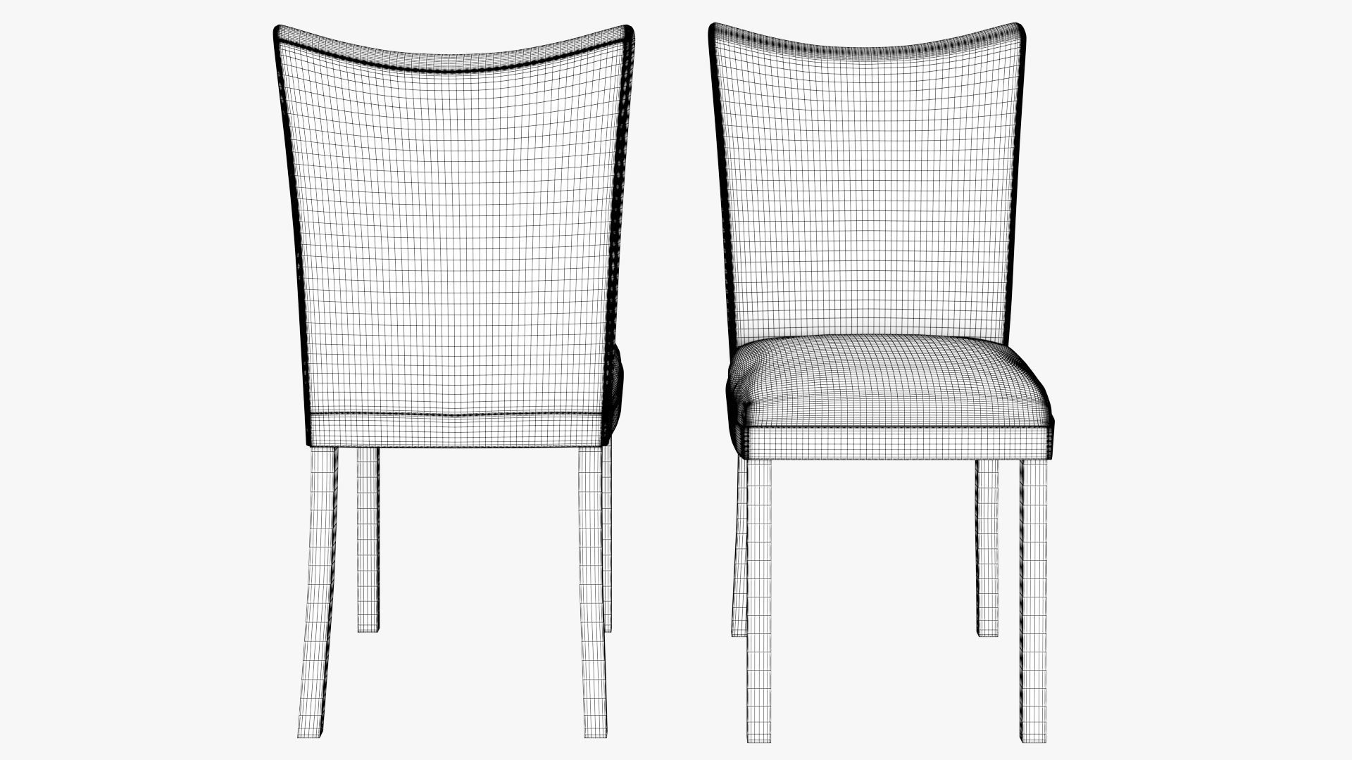 Lamia Dining Table Free 3D model_13