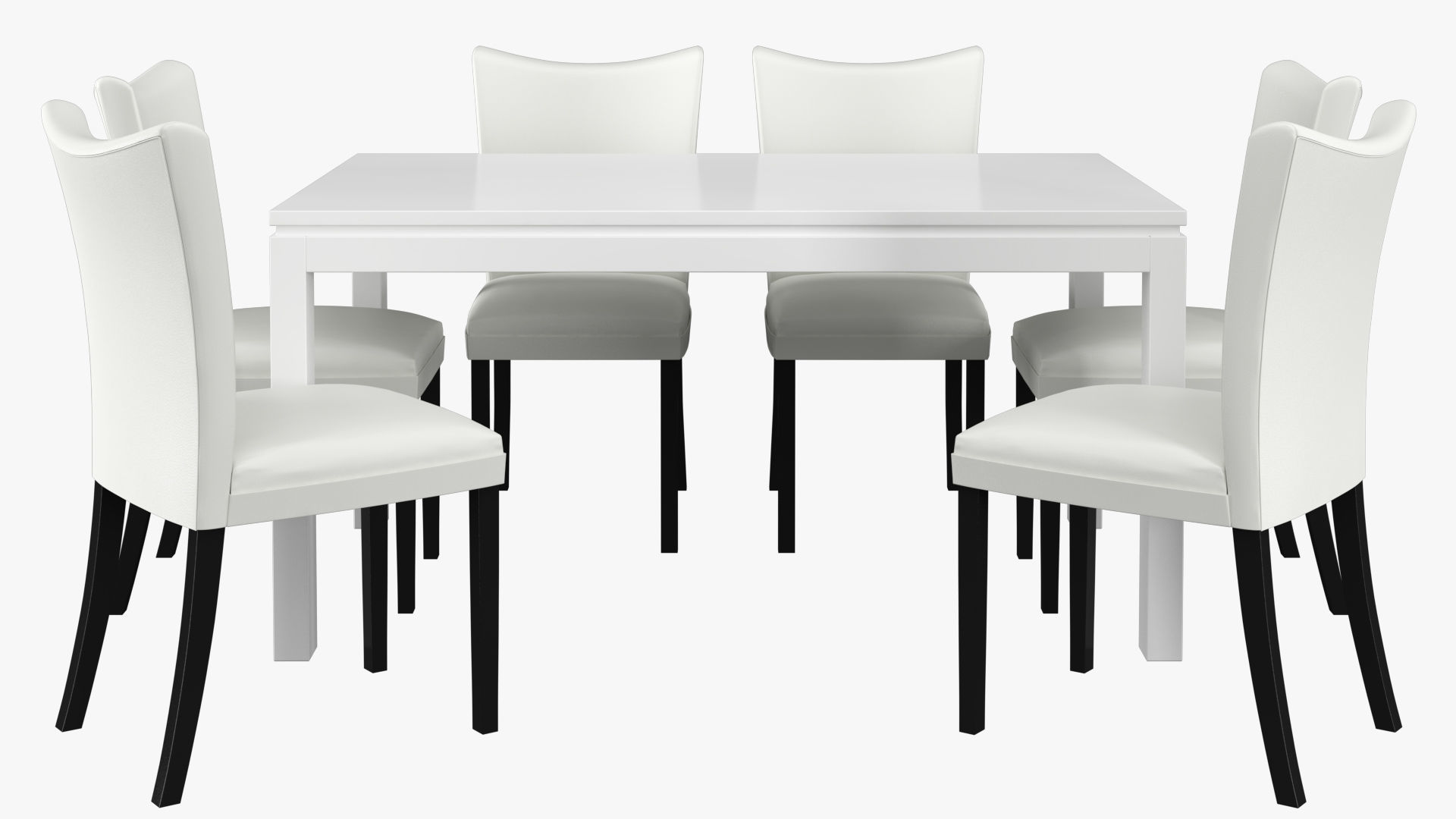 Lamia Dining Table Free 3D model_4
