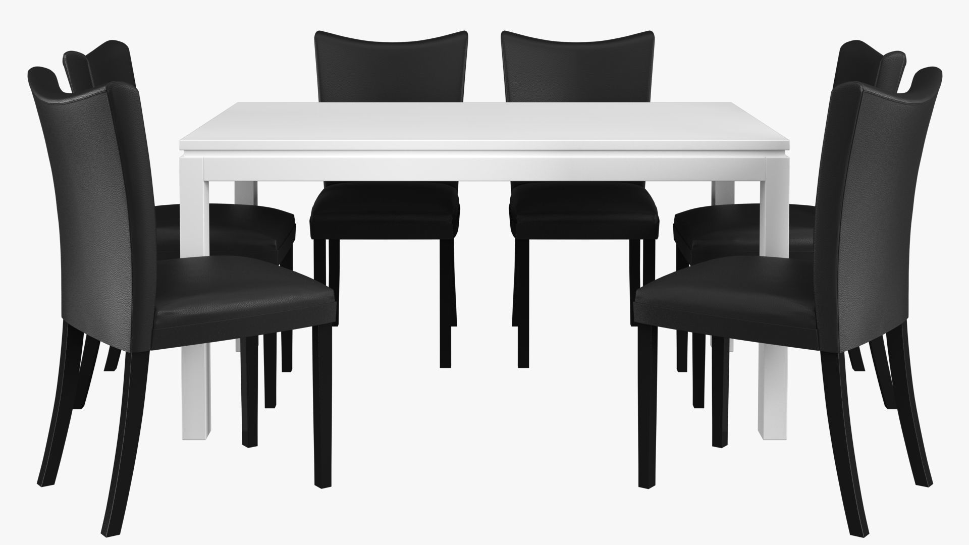 Lamia Dining Table Free 3D model_3