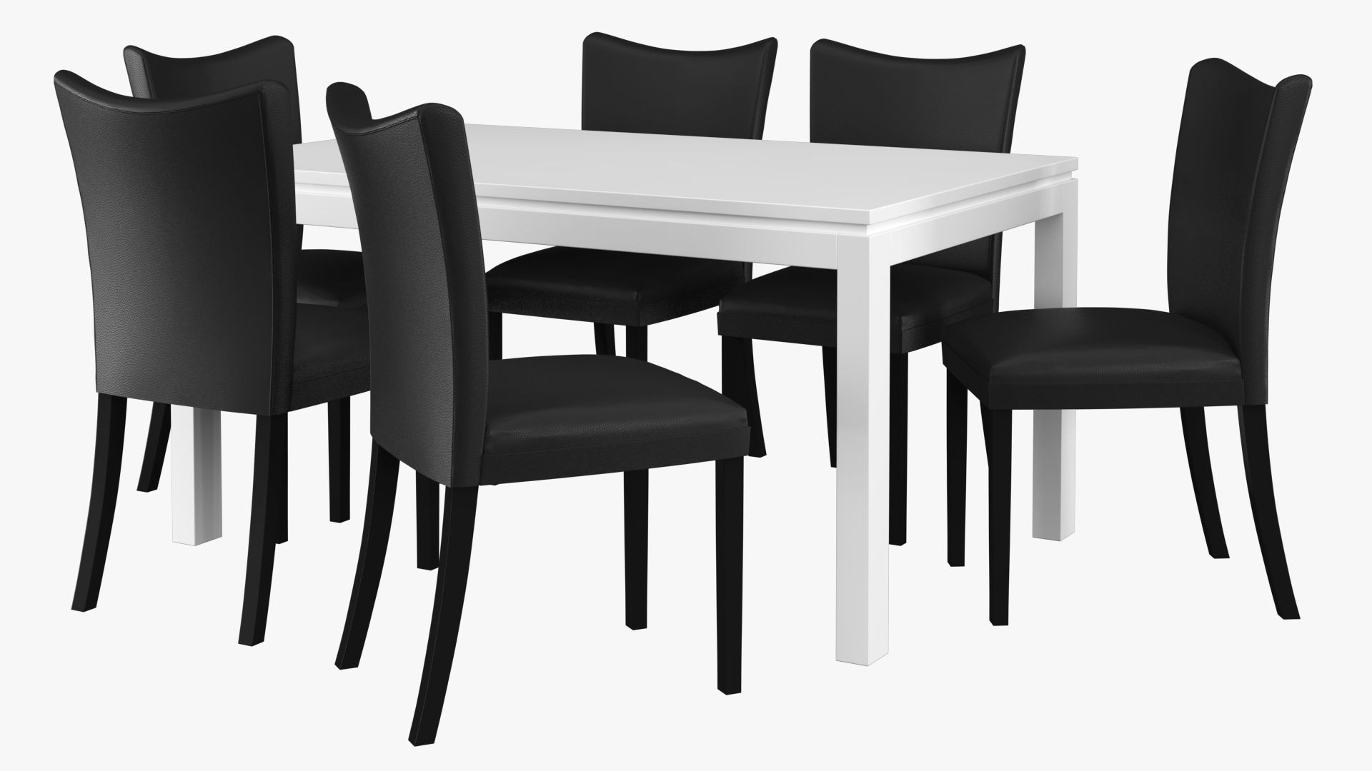 Lamia Dining Table Free 3D model_1