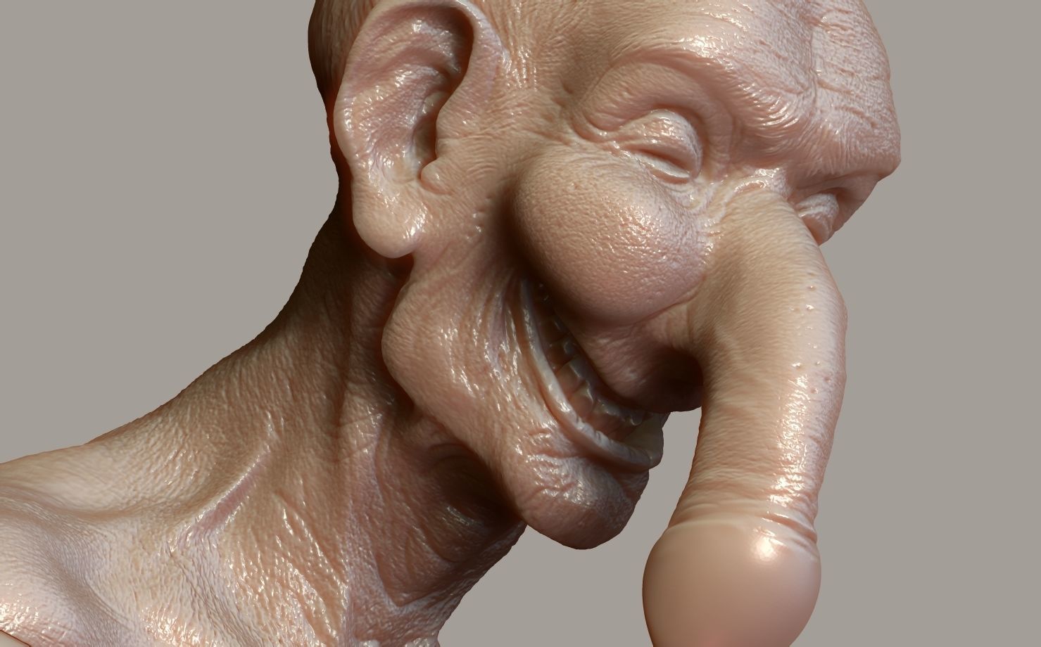 Mr Dick is comming  3D print model_4