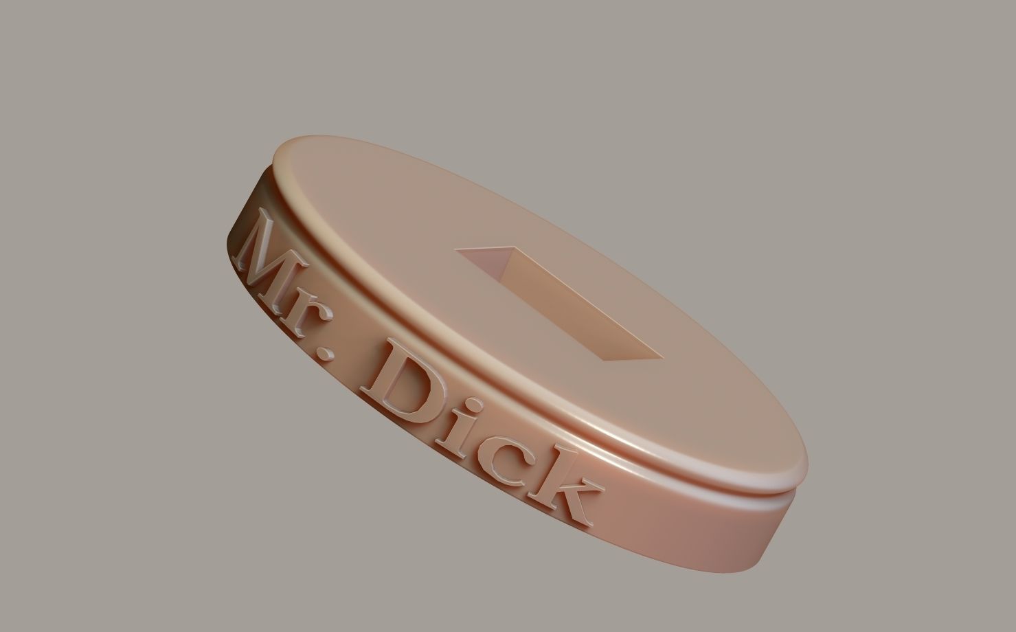 Mr Dick is comming  3D print model_2