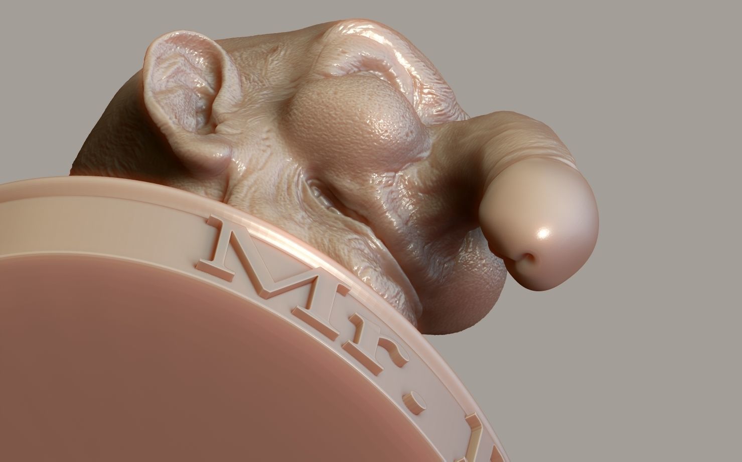 Mr Dick is comming  3D print model_5