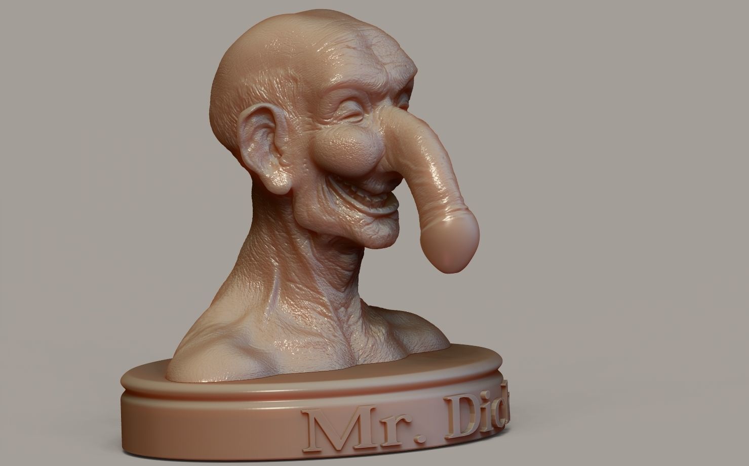 Mr Dick is comming  3D print model_7