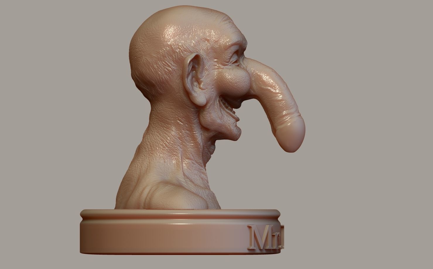 Mr Dick is comming  3D print model_6