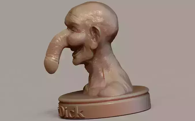 Mr Dick is comming  3D print model