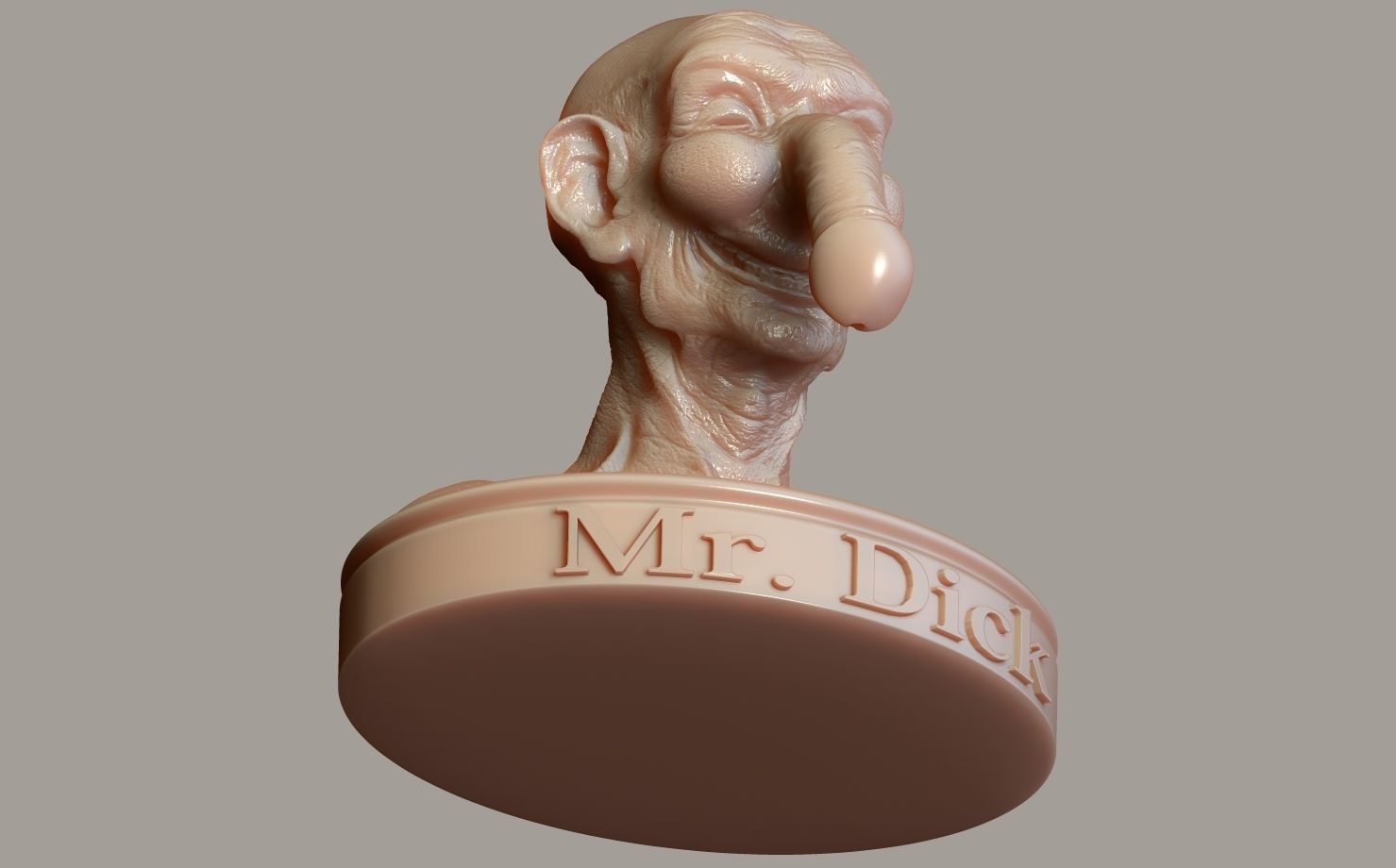 Mr Dick is comming  3D print model_13