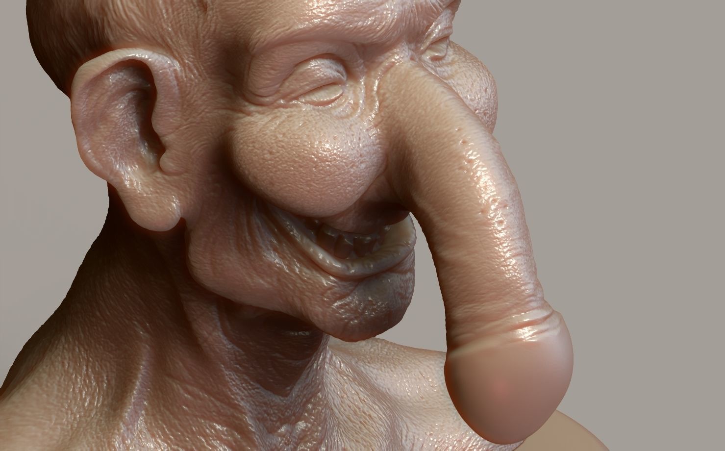 Mr Dick is comming  3D print model_12