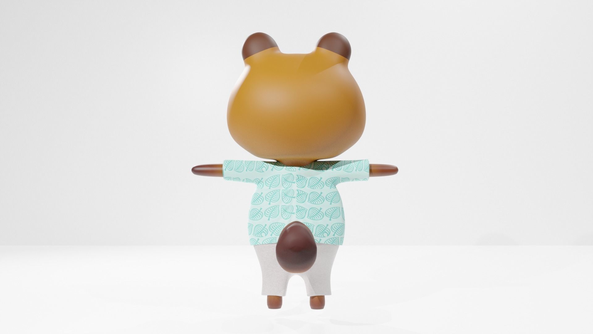 Tom Nook - Animal Crossing 3D model_4