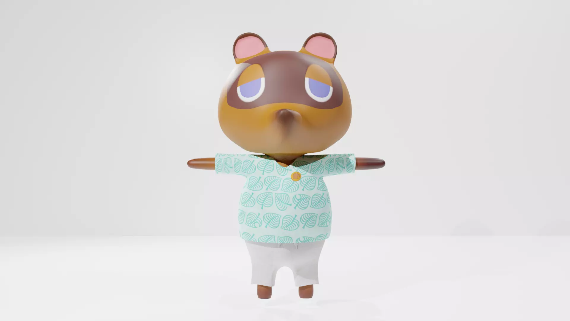 Tom Nook - Animal Crossing 3D model_0