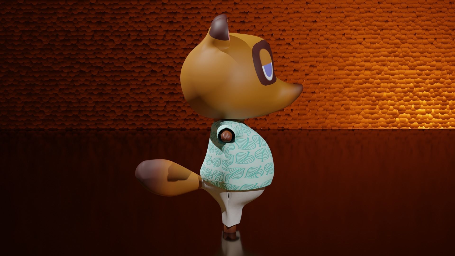 Tom Nook - Animal Crossing 3D model_8