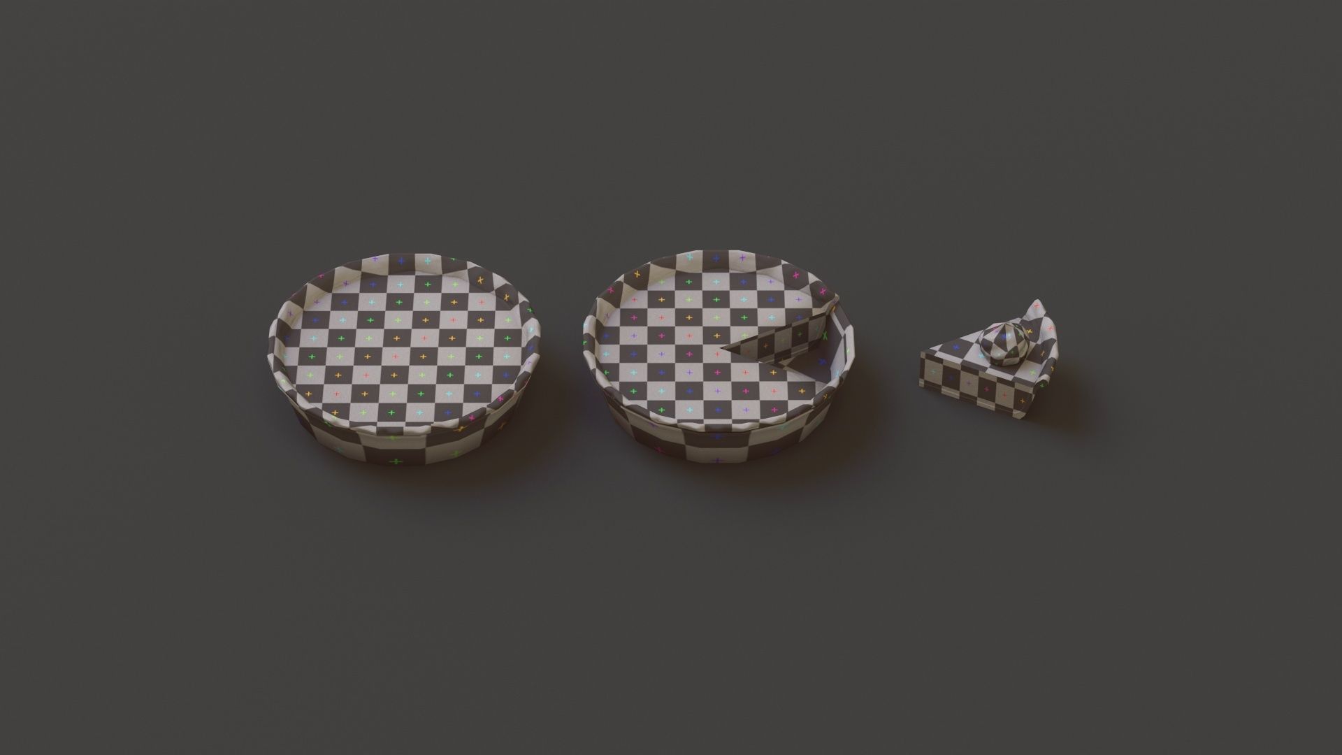 Pumpkin Pie G77 Low-poly 3D model_14