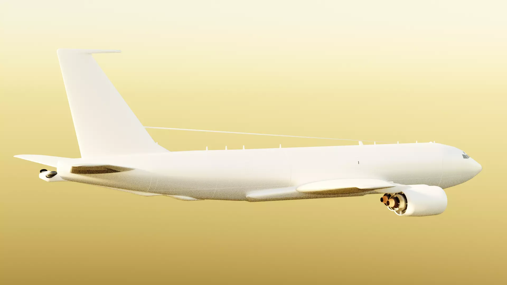 Boeing KC-135 Stratotanker 3D model
