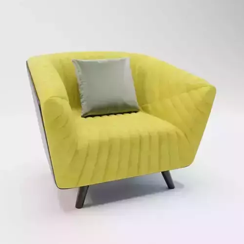 26 - Estella - Green Velvet Armchair