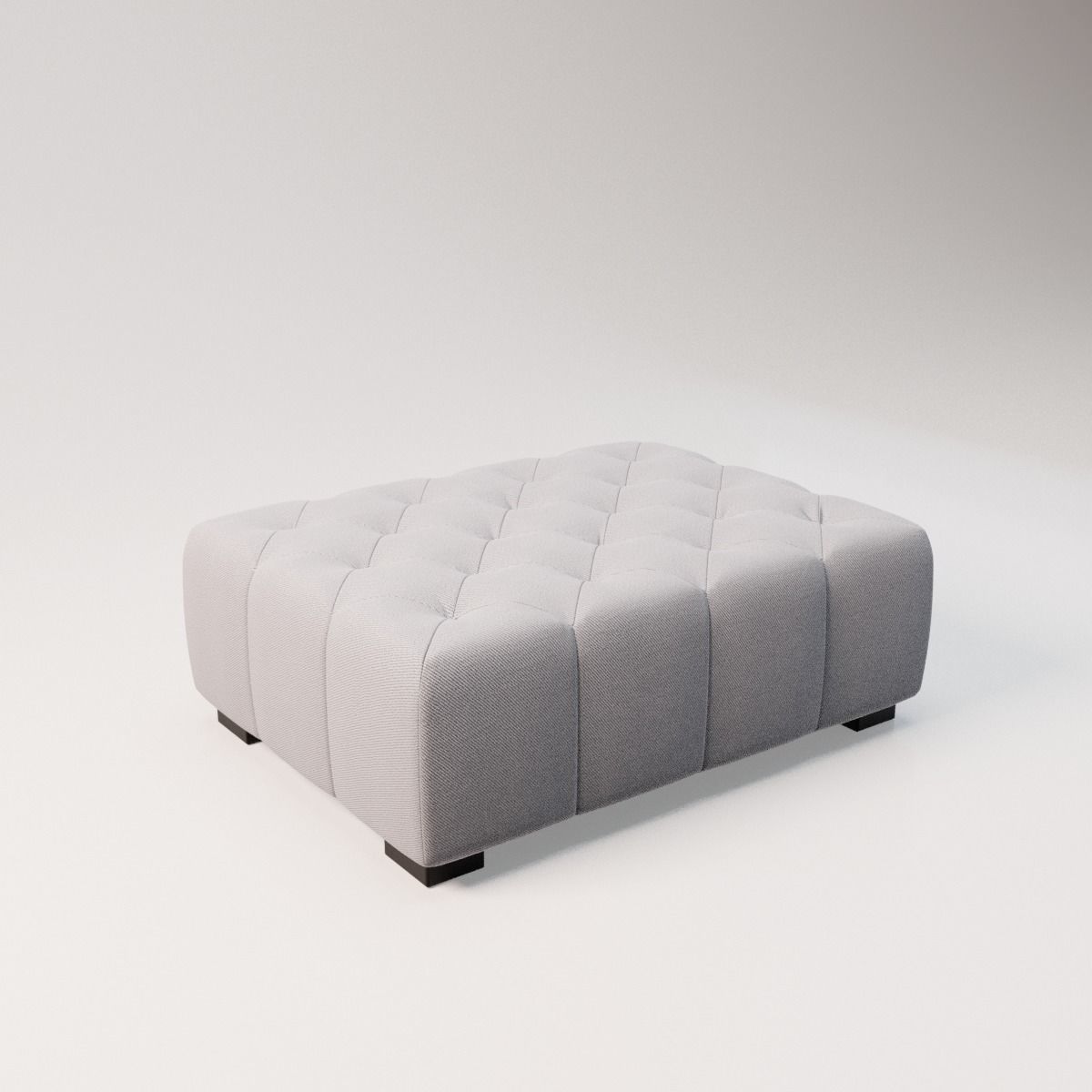 09 - Loriann Grey Fabric Corner Sofa 3D model_1