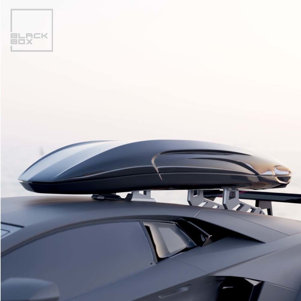 Ski box for Diecast and RC - Roof box 1-24 and 1-64 3D print model_4