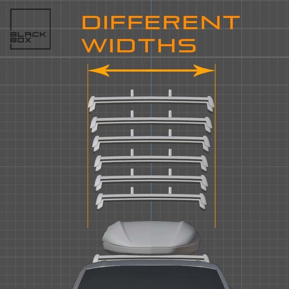 Ski box for Diecast and RC - Roof box 1-24 and 1-64 3D print model_12