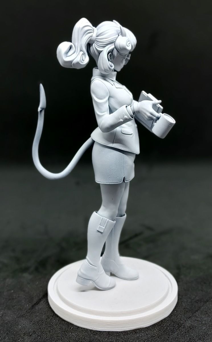 Helltaker Pandemonica 3D print model_4